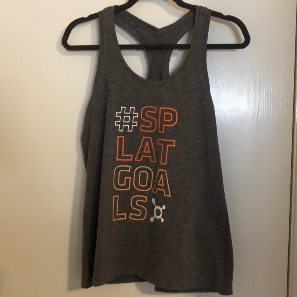 Orangetheory Grey Women’s XL Racerback Tank Top